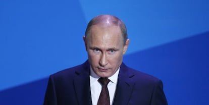 Putin interviene durante el foro de Vald&aacute;i.