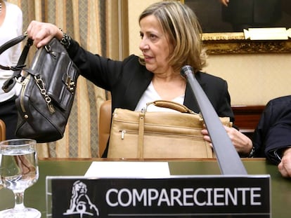 Carmen Navarro, tesorera del PP, en una imagen de archivo.