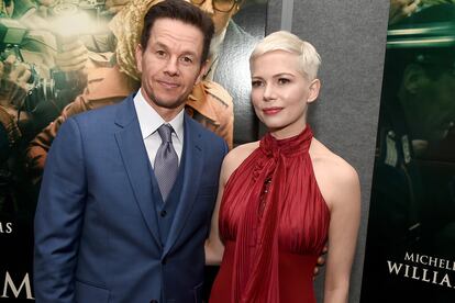 Mark Wahlberg y Michelle Williams en la premiere de 'Todo el dinero del mundo' el pasado 18 de diciembre.