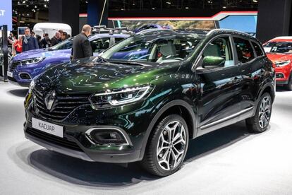 El Renault Kadjar, en el Salón Internacional de París.