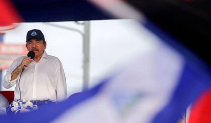 Daniel Ortega, el pasado 30 de abril en Managua. 