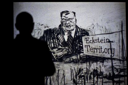 Exposicion de William Kentridge en el CCCB.