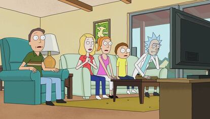 Una imagen de 'Rick y Morty'.