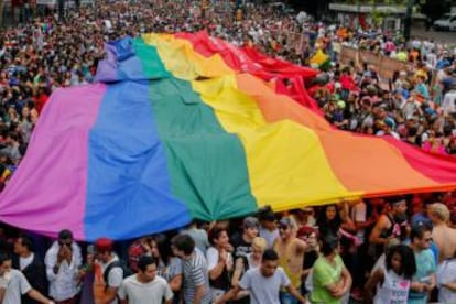 Parada LGBT, na Paulista