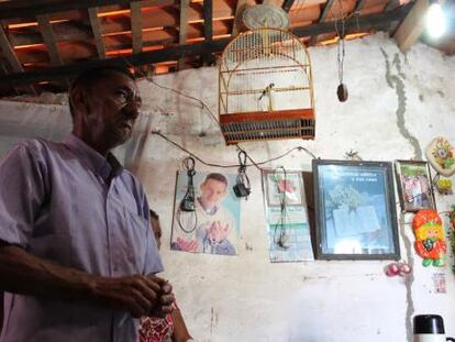 Francisco Alves, em sua casa de Loteamento.