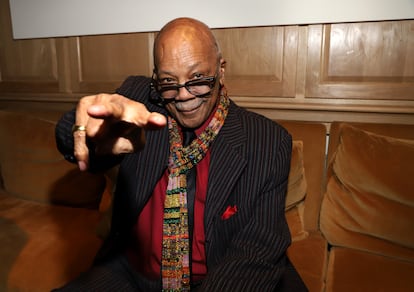 Quincy Jones asiste a la premier de la película 'Yo soy Dolemite' en Hollywood (EEUU), el 26 de octubre de 2019.  