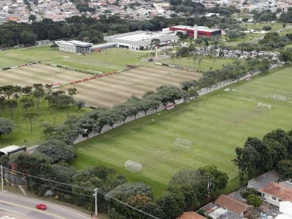 Vista a&eacute;rea del centro de entrenamiento de Caju.