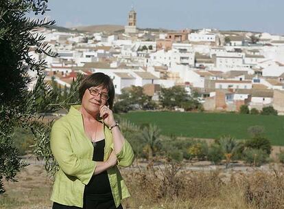 Antonia Martos, en su pueblo de Castro del Río.