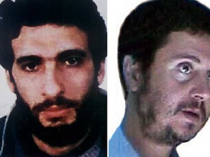 Amer Azizi, el hombre de Al Qaeda en Europa. A la derecha, Serhane ben Abdelmajid, <i>El Tunecino.</i>