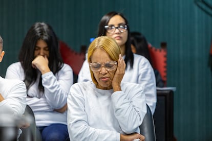 Flordelis dos Santos de Souza al inicio de la audiencia.