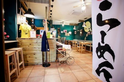 Interior del japonés Senzaburu.