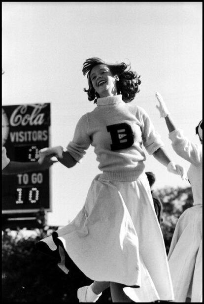 'Cheerleader, Estados Unidos. Misisipi. Gulfport', 1954.