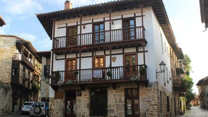 Casas en el casco histórico de Santillana del Mar