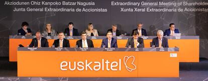 Junta de accionistas de Euskaltel.