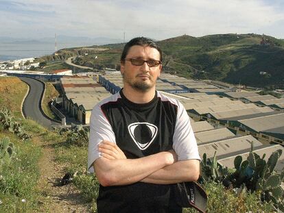 Hamed Abderramán, Hmido, que estuvo internado en Guantánamo, en Ceuta en 2007.
