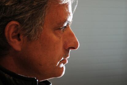 José Mourinho, durante su conferencia de prensa de ayer.