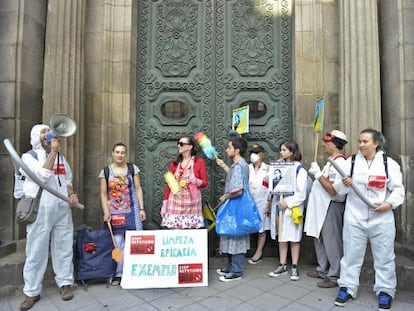 15-M en la Diputación de Ourense