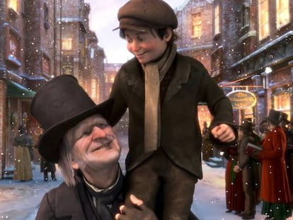 Fotograma de &#039;Cuento de Navidad&#039;, de Zemeckis.