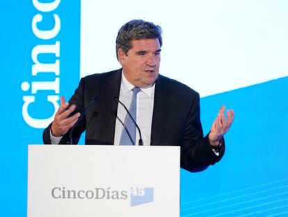 José Luis Escrivá, ministro de Seguridad Social.