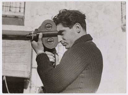 Robert Capa, em Segovia, em uma de suas imagens mais difundidas.