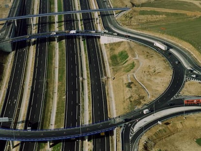 Autopistas radiales de Madrid.