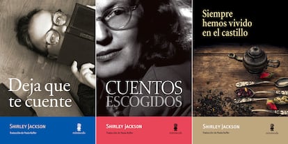 Tres títulos de la autora editados por Minúscula.