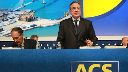 Florentino P&eacute;rez, presidente de ACS. / P. M.