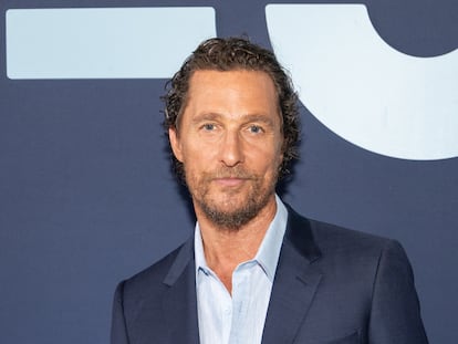 El actor Matthew McConaughey, en una alfombra roja en Austin (Texas), el 25 de abril de 2024.