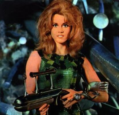 Jane Fonda en la película 'Barbarella', de Roger Vadim.