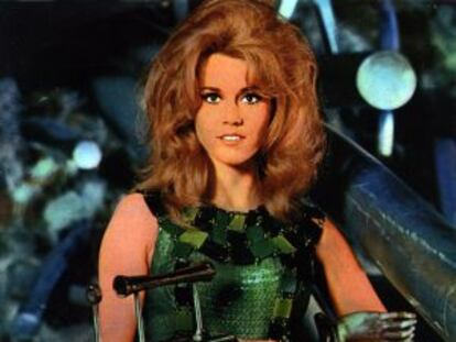 Jane Fonda en la película 'Barbarella', de Roger Vadim.