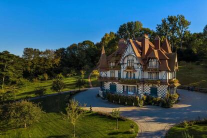 Exterior de la villa Strassburger, en Deauville.