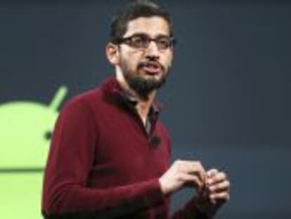 Sundar Pinchai, vicepresidente senior de Android, Chrome y Apps.