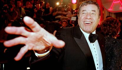 Jerry Lewis, en 1998 en Los &Aacute;ngeles. 