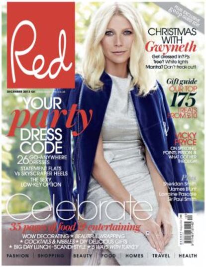 Portada del número de diciembre de 'Red magazine'.