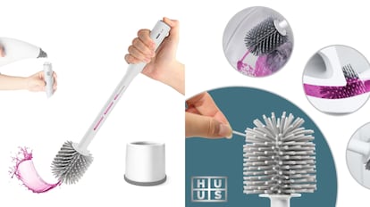 escobilla silicona con dispensador