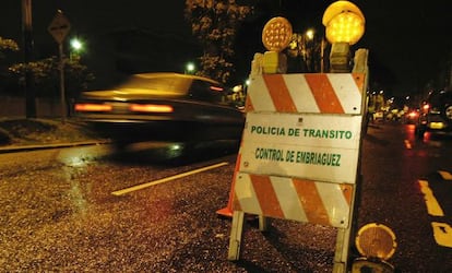 Control de Policía de tránsito en Colombia.