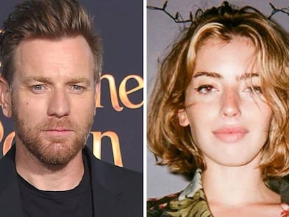 Ewan y Clara McGregor.