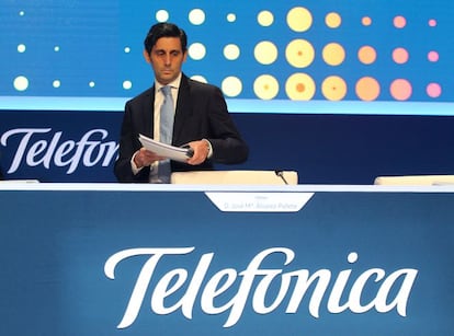 José María Álvarez-Pallete, presidente de Telefónica.