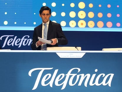 José María Álvarez-Pallete, presidente de Telefónica.