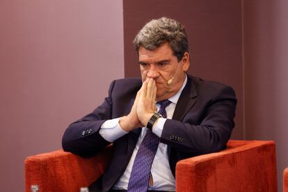 El ministro de Inclusión, Seguridad Social y Migraciones, José Luis Escriva.