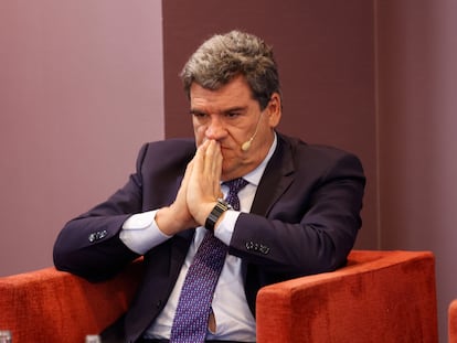 El ministro de Inclusión, Seguridad Social y Migraciones, José Luis Escriva.