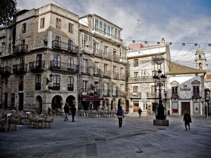 Plaza de la Cosntituci&oacute;n de Vigo. 