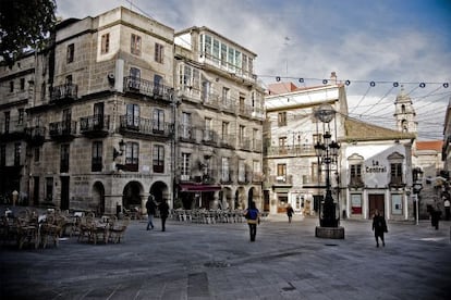 Plaza de la Cosntitución de Vigo.