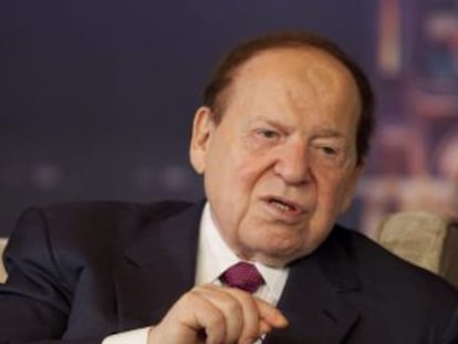Sheldon Adelson, presidente y consejero delegado de Las Vegas Sands.