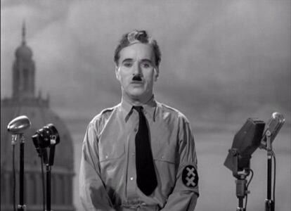 'El gran dictador' es, ya de por sí, un gran filme. Pero teniendo en cuenta cuándo se rodó (en 1940, en plena Segunda Guerra Mundial), la comedia dramática de Charles Chaplin adquiere más valor todavía.