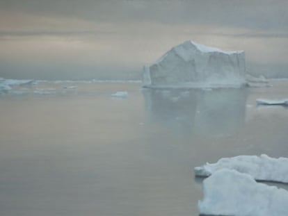 Gerhard Richter. 'Eisberg', óleo de 1982.