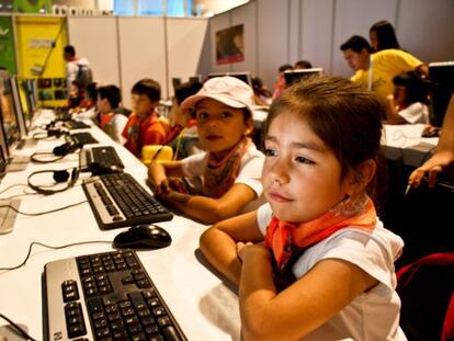Los jóvenes se adentran en el mundo digital.