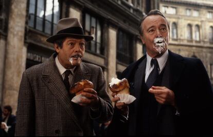 Marcello Mastroianni y Jack Lemmon, en 'Maccheroni'.