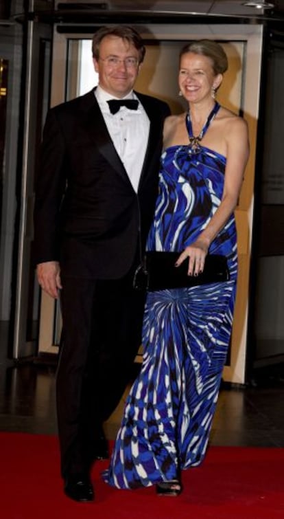 El príncipe Friso de Holanda y la princesa Mabel, en mayo de 2011.
