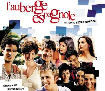 Poster from the movie "L'auberge espagnole."